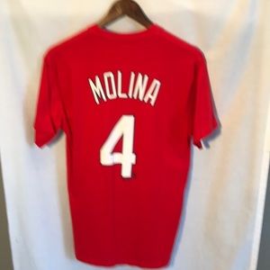 Cardinals Molina 4 mens M t-shirt